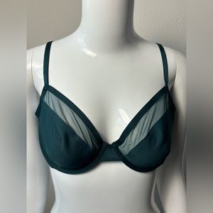 Victoria Secret bra soft. Turquoise teal Color /32D /New without tag